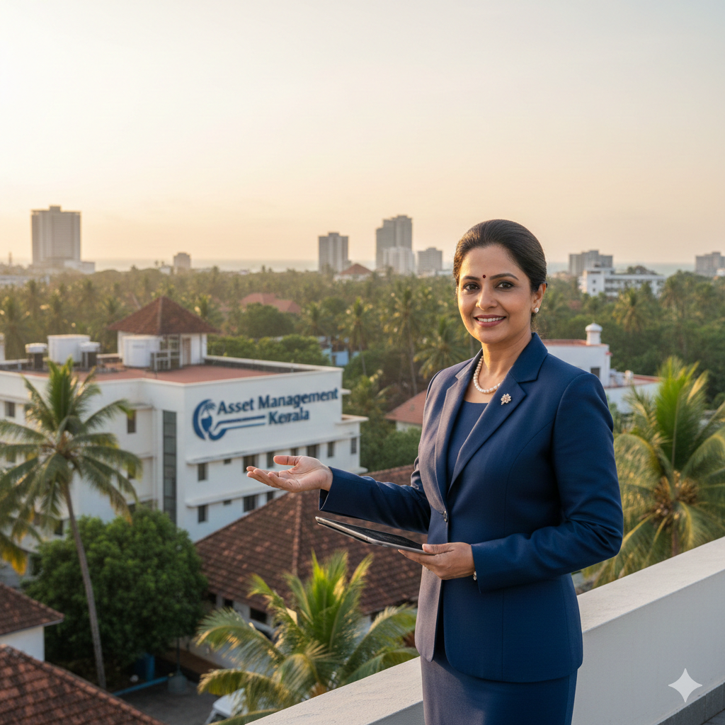 Indian Professional Property Manager Executive